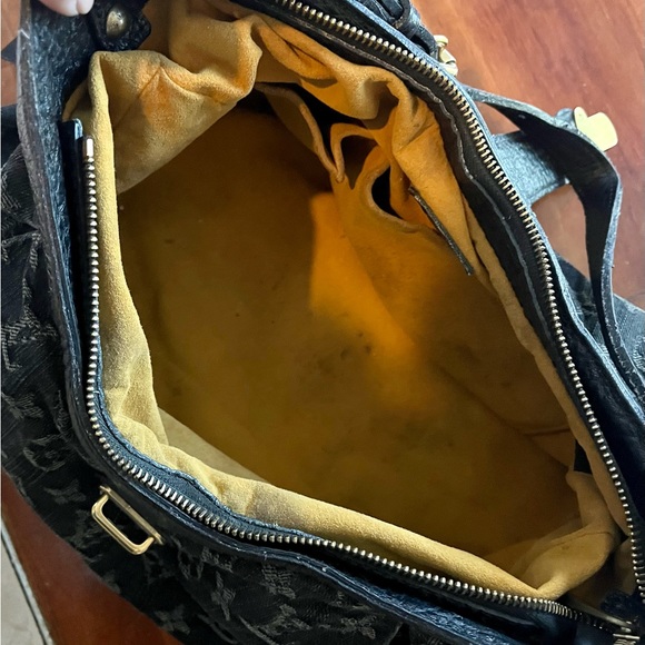 COPY - COPY - Louis Vuitton Mahina Black Denim Boho Style HTF - Picture 5 of 8